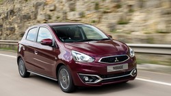 Giá bán Mitsubishi Mirage bản số sàn hiện đã thấp hơn cả mẫu xe cùng phân khúc của Hàn Quốc. Ảnh: Mitsubishi