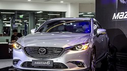 Mẫu sedan hạng trung Mazda 6 do Thaco lắp ráp, kinh doanh. Sau thời gian giảm liên tục, Thaco là hãng đầu tiên dò dẫm tăng giá bán xe. Ảnh: Thaco