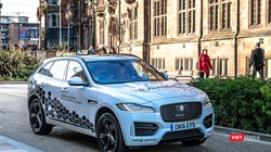Jaguar Land Rover lần đầu thử nghiệm xe tự hành. Ảnh: Nguyên Minh
