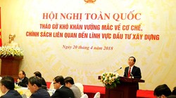 Bộ trưởng Bộ Xây dựng Phạm Hồng Hà phát biểu tại Hội nghị. Nguồn: xaydung.gov.vn