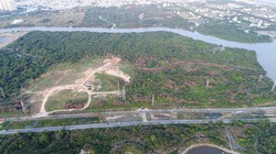 Khu đất Phước Kiển bị kết luận có vi phạm trong chuyển nhượng. Ảnh: Zing