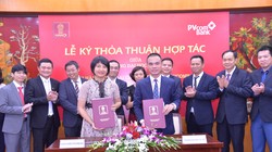 Lễ ký thỏa thuận hợp tác giữa PVcomBank và Trường Đại học Hà Nội