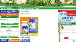 Website Quảng cáo sản phẩm thực phẩm bảo vệ sức khỏe BoniBaio vi phạm và bị xử phạt