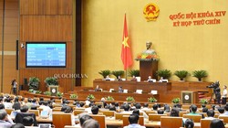 Toàn cảnh phiên biểu quyết (Nguồn: quochoi.vn)