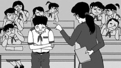 Chỉ trích học sinh - Ảnh vtv.vn