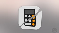 Ứng dụng "Máy tính" trên iOS 11.1 đang bị lỗi nghiêm trọng. Nguồn: redmondpie