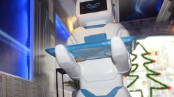 Robot Mortar (Đại bác) là robot phục vụ đầu tiên do người Việt tự nghiên cứu và chế tạo. Nguồn: VietTimes