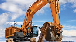 Máy xây dựng góp phần rất quan trọng vào việc rút ngắn thời gian thi công. (ảnh: Hitachi)