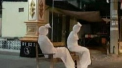 Pocong - hồn ma biểu tượng tại Indonesia (Ảnh: OC)