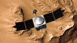 Tàu MAVEN của NASA (Ảnh: Inverse)