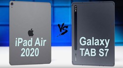 iPad Air 4 vs Samsung Galaxy Tab S7 (Ảnh: Youtube)