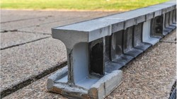 Dầm bê tông được làm bằng công nghệ in 3D (Ảnh: New Atlas)