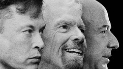 Lý do thực sự đằng sau những chuyến bay vào vũ trụ của các tỉ phú (Ảnh: Bloomberg)