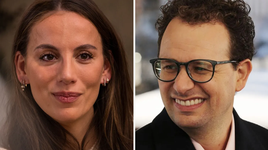 Mira Murati và Dario Amodei - hai tỷ phú AI nổi bật toàn cầu. Ảnh: CNBC.