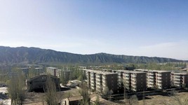 Khu đô thị mới được xây dựng với kỳ vọng tái phát triển dân cư, nhưng do không có việc làm nên bỏ trống. Ảnh: Yicai.