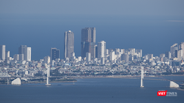 Vịnh Đà Nẵng, nơi dự kiến lấn biển để làm khu đô thị.