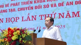 Thứ trưởng Thường trực Bộ KH&CN Vũ Hải Quân khẳng định ngành tăng tốc phủ rộng hạ tầng 5G.