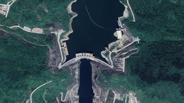 Đập và nhà máy thủy điện Khê Lạc Độ là đập lớn thứ ba ở Trung Quốc và lớn thứ tư trên thế giới. Ảnh: Shutterstock.