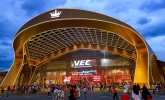 Trung tâm Hội chợ Triển lãm quốc gia (Đông Anh, Hà Nội) do Vingroup xây dựng.