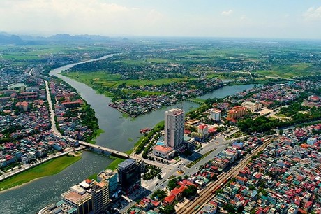 TP Phủ Lý - Hà Nam nhìn từ trên cao