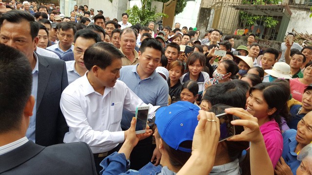 Kết thúc việc thanh tra đất đai tại khu sân bay Miếu Môn, Đồng Tâm Ngày 20/4, Thanh tra Hà Nội đã công bố Quyết định thanh tra toàn diện việc quản lý, sử dụng, quá trình xử lý đối với diện tích đất khu sân bay Miếu Môn thuộc xã Đồng Tâm.