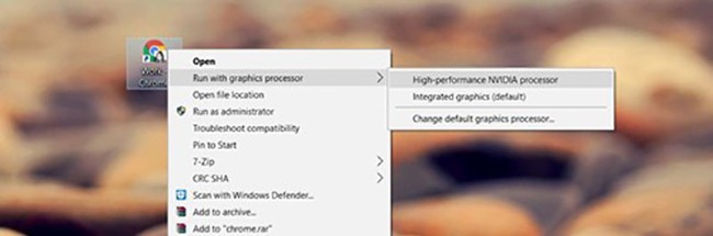 Khai thác sức mạnh đồ họa rời cho ứng dụng Windows Với một số phần mềm cần hiệu năng xử lý hình ảnh ở mức cao, bạn có thể chủ động yêu cầu hệ thống chạy Windows chuyển sang sử dụng card đồ rời thay vì VGA tích hợp.
