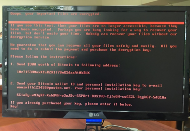 Thế giới rúng động vì mã độc tống tiền Petya Một loạt mã độc tống tiền kiểu mới cực kỳ nguy hiểm vừa xuất hiện tại châu Âu, Trung Đông và Mỹ, nhắm vào các công ty và hệ thống lớn, khiến mọi hoạt động bị đình trệ.