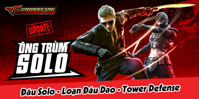Crossfire Legends ra mắt phiên bản mới Ông Trùm Solo, lần đầu tiên xuất hiện tính năng Tower Defense Crossfire Legends ra mắt phiên bản mới Ông Trùm Solo, lần đầu tiên xuất hiện tính năng Tower Defense