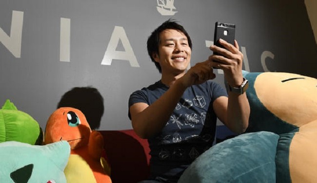 Cha đẻ Pokémon Go từng phải ăn cháo để sống qua ngày "Cha đẻ" của Pokemon Go Tatsuo Nomura (ảnh: Akiyoshi Inoue)