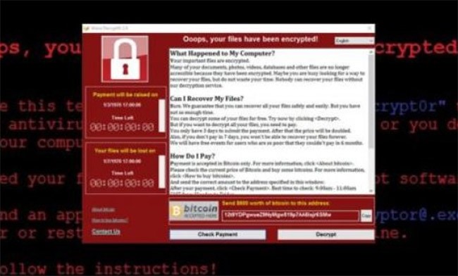 Một số doanh nghiệp châu Á bị tổn thương bởi mã độc WannaCry Mã độc WannaCry không gây nhiều thiệt hại tại châu Á