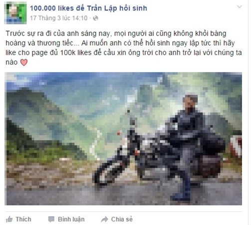 Khốn đốn vì tin đồn trên facebook Hình thức câu like thường gặp của nhiều thành viên trên MXH Facebook