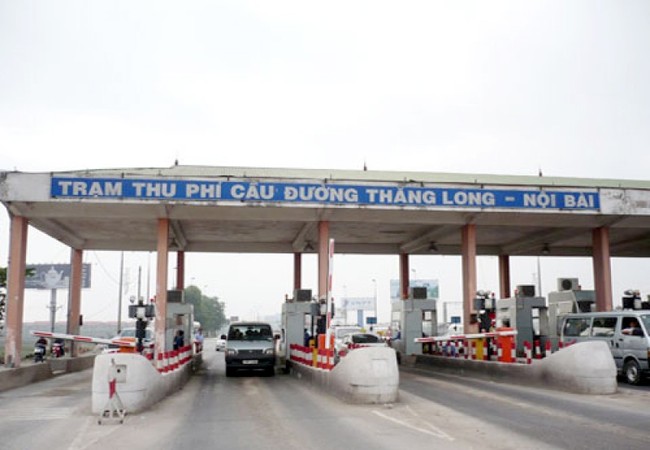 Thêm hai trạm thu phí chịu kiểm tra doanh thu Trạm thu phí là Bắc Thăng Long – Nội Bài