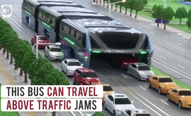 Video: Siêu bus tương lai sẽ Video: Siêu bus tương lai sẽ "nuốt trọn" các phương tiện khác