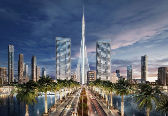Dubai xây tháp cao nhất thế giới Ảnh: Reuters/Emaar Properties
