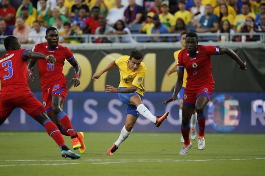 Brazil - Haiti: Cơn mưa 8 bàn thắng Brazil - Haiti: Cơn mưa 8 bàn thắng