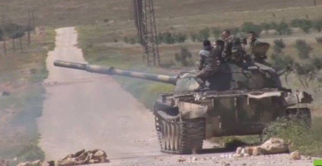 Quân đội Syria siết thòng lọng, chuẩn bị đánh chiếm Palmyra Quân đội Syria siết thòng lọng, chuẩn bị đánh chiếm Palmyra