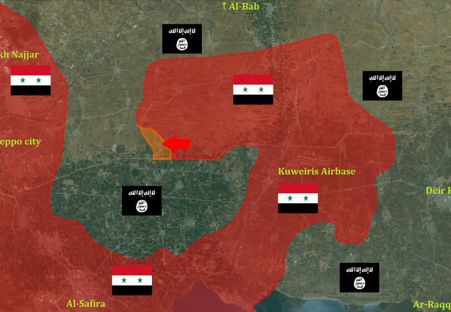 Lực lượng đặc biệt tinh nhuệ Tigers đánh chiếm làng Tayyibah Đông Aleppo Lực lượng đặc biệt tinh nhuệ Tigers đánh chiếm làng Tayyibah Đông Aleppo