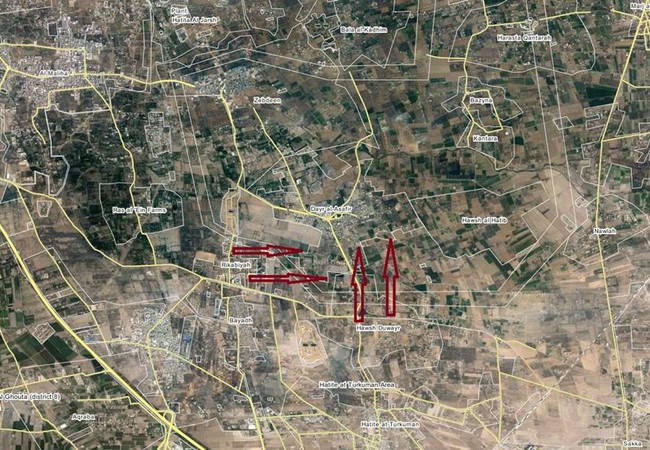 Quân đội Syria tấn công thị trấn Deir Al-'Assafir, Đông Ghouta Quân đội Syria tấn công thị trấn Deir Al-'Assafir, Đông Ghouta