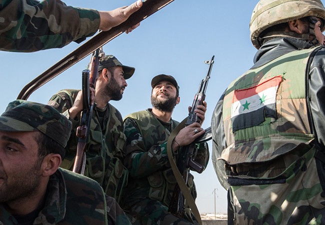 Lực lượng Hồi giáo nội chiến, quân đội Syria giành thắng lợi Lực lượng Hồi giáo nội chiến, quân đội Syria giành thắng lợi