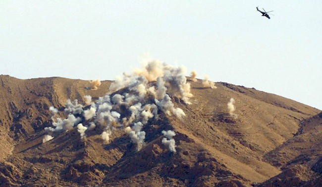 Nga trả thù IS bắn cháy trực thăng, Mỹ yểm trợ tiến đánh Raqqa Lực lượng trực thăng chiến đấu Nga không kích ác liệt chiến tuyến của IS trên chiến trường Palmyra