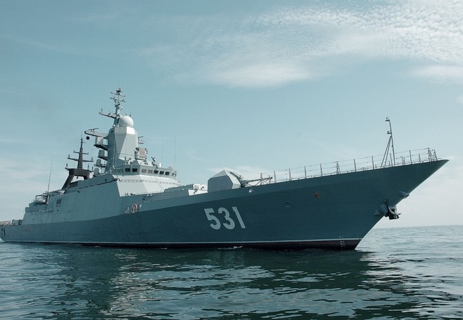Chiến hạm Nga đấu tên lửa trên biển Baltic (video) Khu trục hạm tên lửa hạng nhẹ Soobrazitelnyi