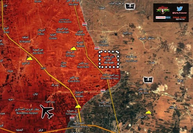 Chiến sự đông Aleppo: Quân đội Syria giải phóng thị trấn Rasm Harmel al-Imam và làng Ma'azah