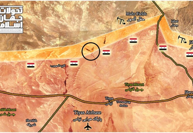 Không quân Nga yểm trợ, quân Syria truy quét IS ở bắc Palmyra (video) Đập Abu Kula hoàn toàn giải phóng