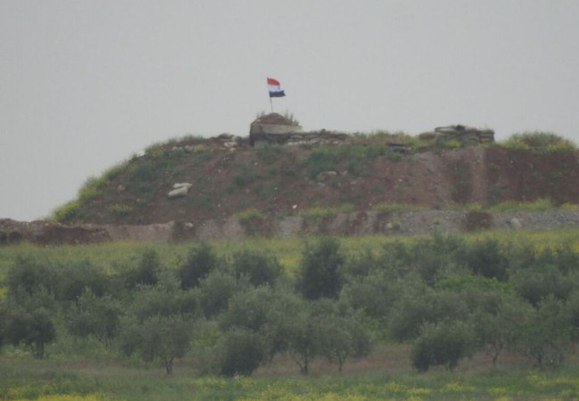 Nga trung gian để quân đội Syria tiếp quản 9 trạm kiểm soát quân sự người Kurd Trạm kiểm soát của quân đội Syria trên biên giới với Thổ Nhĩ Kỳ