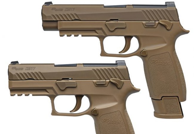 Lính Mỹ được trang bị súng ngắn mới (video) Súng ngắn M17 – phiên bản nâng cấp của SIG Sauer P320