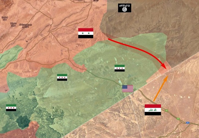 Quân đội Syria tốc chiến bao vây phiến quân FSA do Mỹ hậu thuẫn (chùm video) Quân đội Syria tấn công bao vây lực lượng Hồi giáo cực đoan FSA trên biên giới Syria Iraq, Jordan