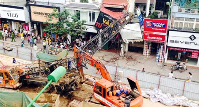 Cho phép thi công trở lại tuyến Metro Nhổn - ga Hà Nội Ảnh minh họa.