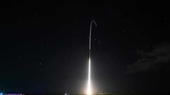 Một vụ thử tên lửa Aegis Ashore của Mỹ ở Hawaii hồi tháng 10/2018 (Ảnh: Newsweek)