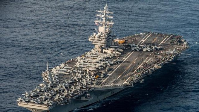 Mỹ đưa tàu sân bay USS Ronald Reagan vào Biển Đông, Trung Quốc nổi ...