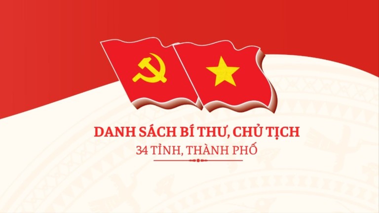 Infographic: Chân dung Bí thư, Chủ tịch 34 tỉnh, thành phố trực thuộc Trung ương